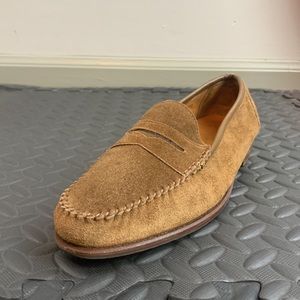 Allen Edmonds Brown Suede Loafers